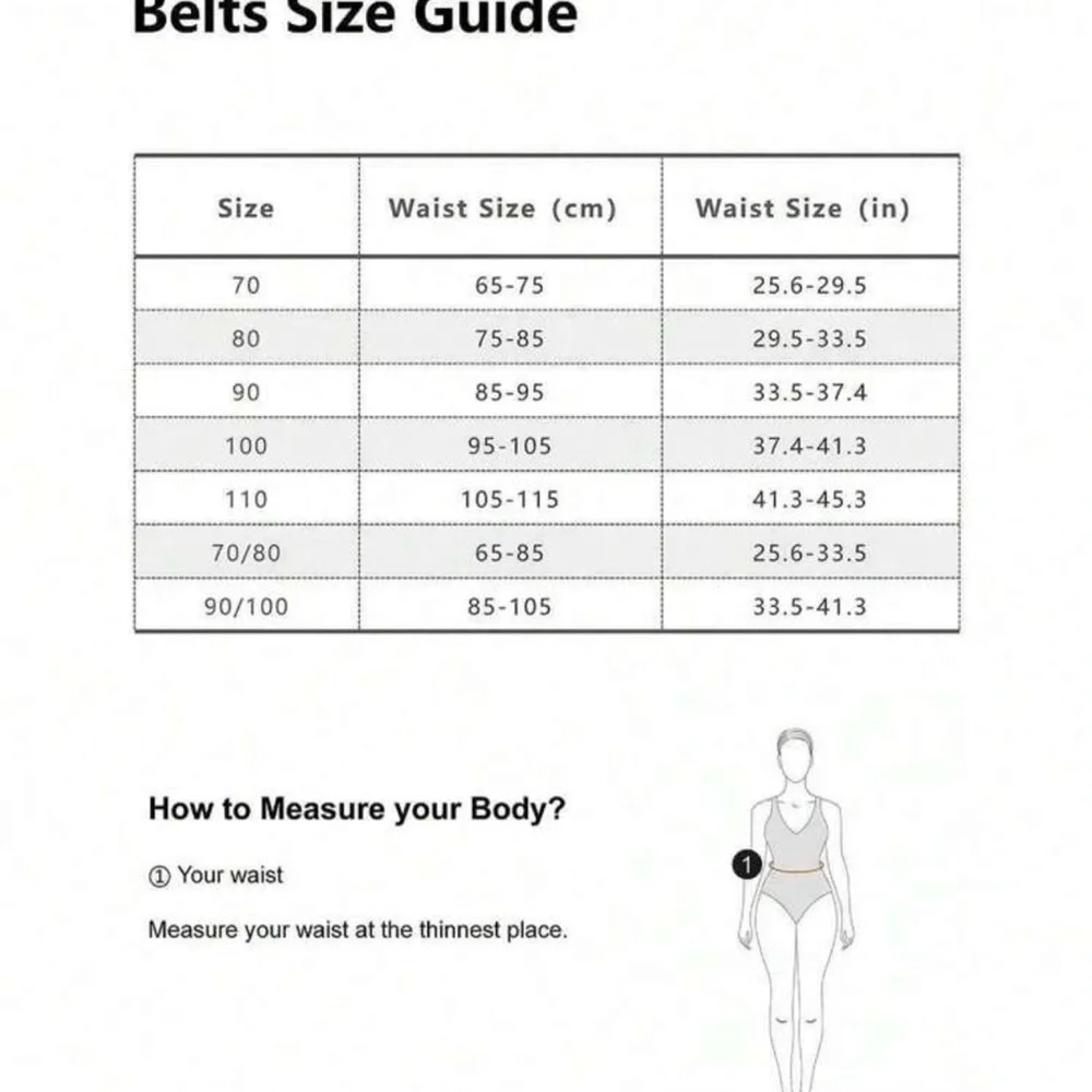 Women Rhinestone Buckle Metallic belt - Picture 9 of 9